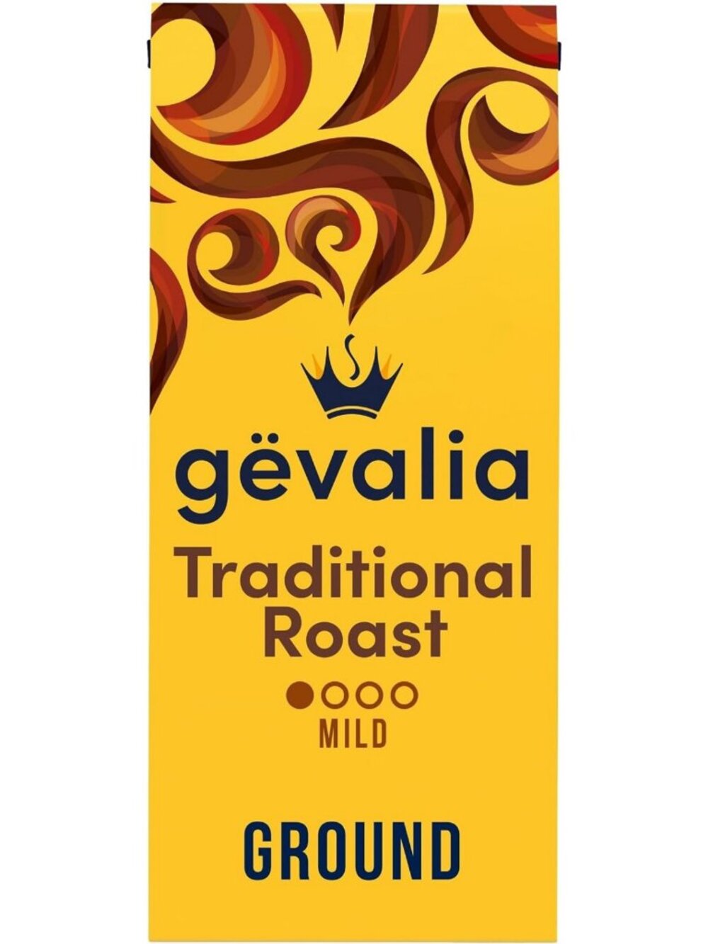 Mild Light Roast Ground Coffee - Traditional Flavor, 12 oz Bags, Pack of 6